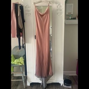 Fashion 1001 Nights Chiffon and Satin Dress.